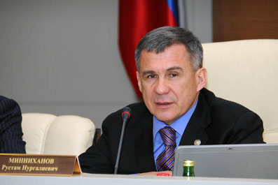Президент Татарстана Р.Минниханов