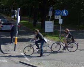 Велодорожка в Мюнхене